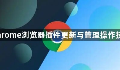 Chrome浏览器插件更新与管理操作技巧1