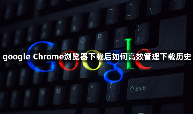 google Chrome浏览器下载后如何高效管理下载历史1