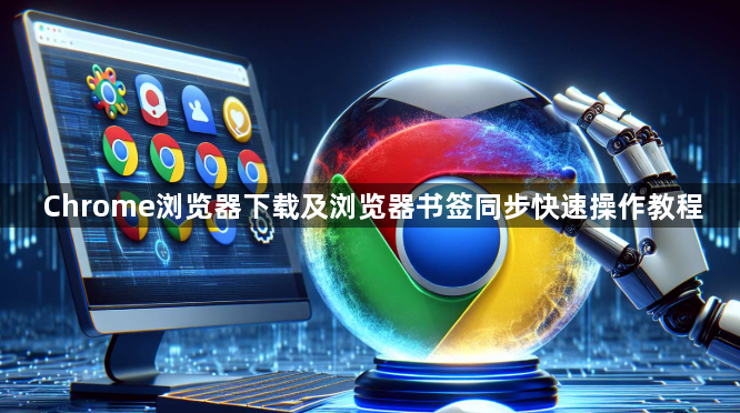 Chrome浏览器下载及浏览器书签同步快速操作教程1