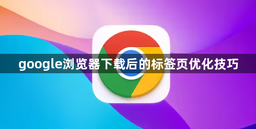 google浏览器下载后的标签页优化技巧1