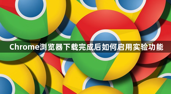 Chrome浏览器下载完成后如何启用实验功能1