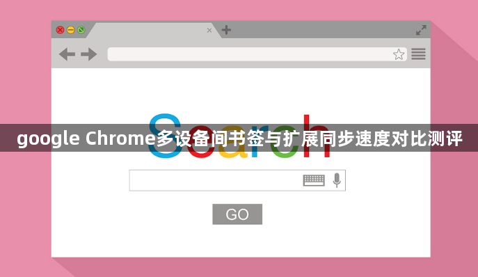 google Chrome多设备间书签与扩展同步速度对比测评1