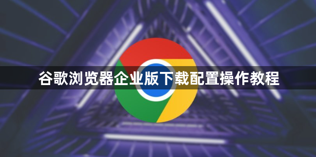 谷歌浏览器企业版下载配置操作教程1