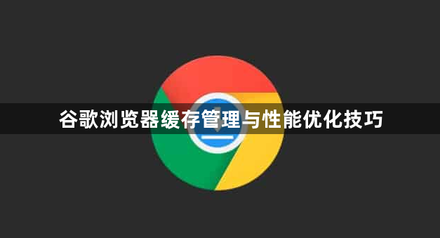 谷歌浏览器缓存管理与性能优化技巧1
