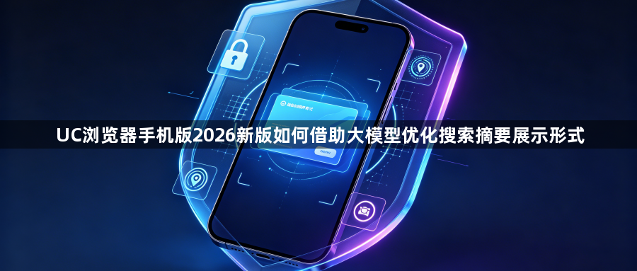 UC浏览器手机版2026新版如何借助大模型优化搜索摘要展示形式1