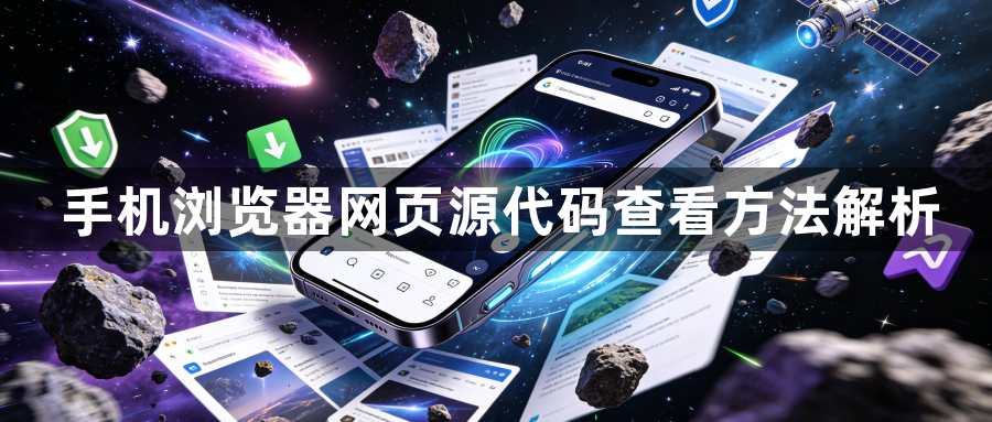 手机浏览器网页源代码查看方法解析1