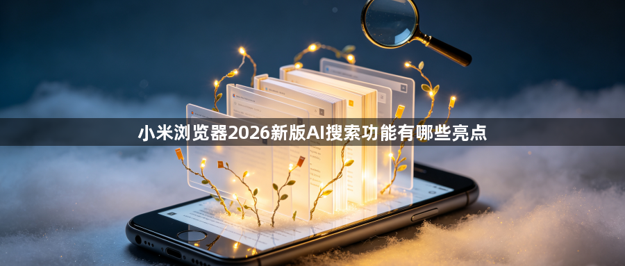 小米浏览器2026新版AI搜索功能有哪些亮点1