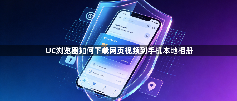 UC浏览器如何下载网页视频到手机本地相册1
