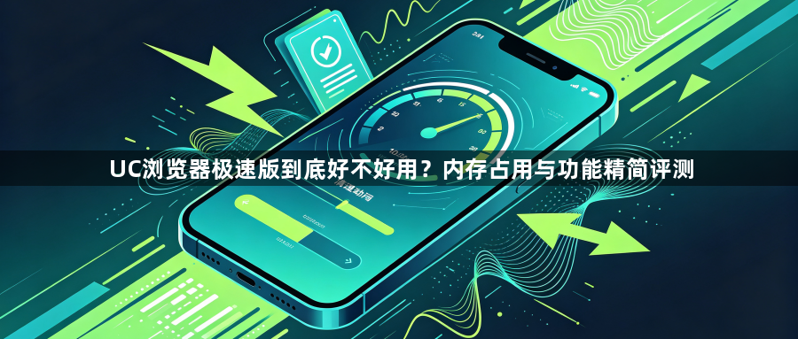 UC浏览器极速版到底好不好用？内存占用与功能精简评测1