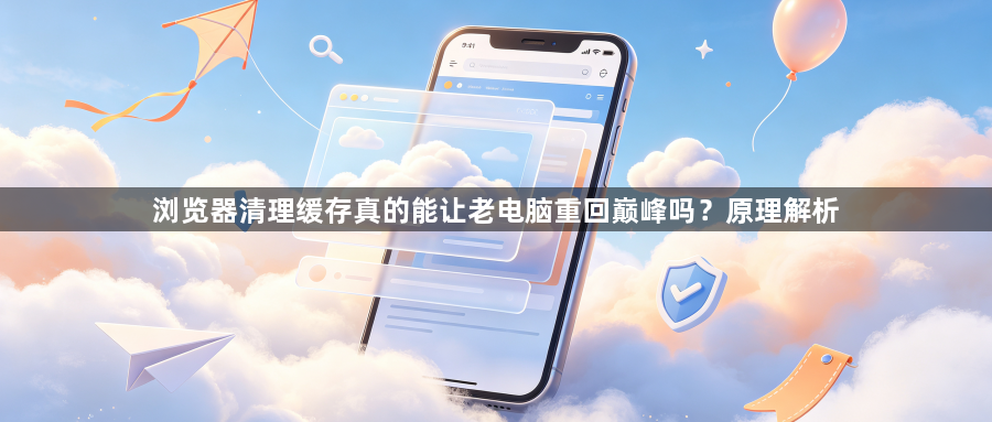 浏览器清理缓存真的能让老电脑重回巅峰吗?原理解析1