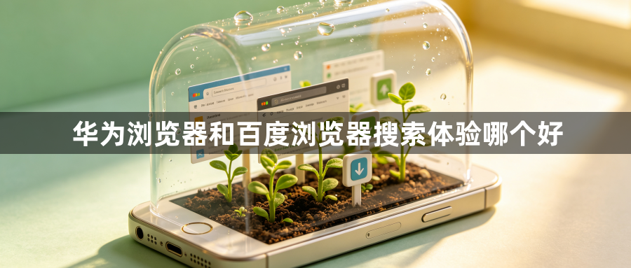 华为浏览器和百度浏览器搜索体验哪个好1