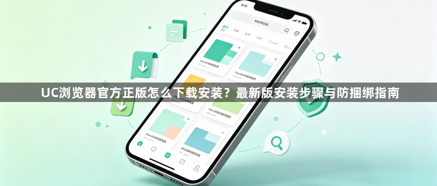 UC浏览器官方正版怎么下载安装?最新版安装步骤与防捆绑指南1