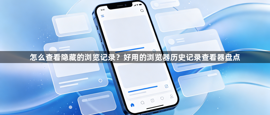怎么查看隐藏的浏览记录?好用的浏览器历史记录查看器盘点1