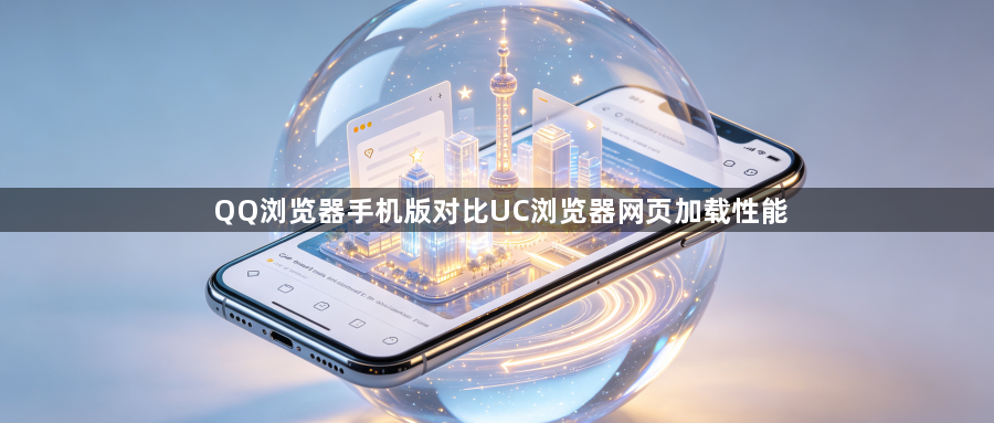 QQ浏览器手机版对比UC浏览器网页加载性能1