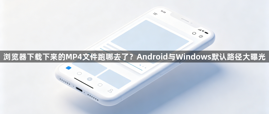 浏览器下载下来的MP4文件跑哪去了?Android与Windows默认路径大曝光1