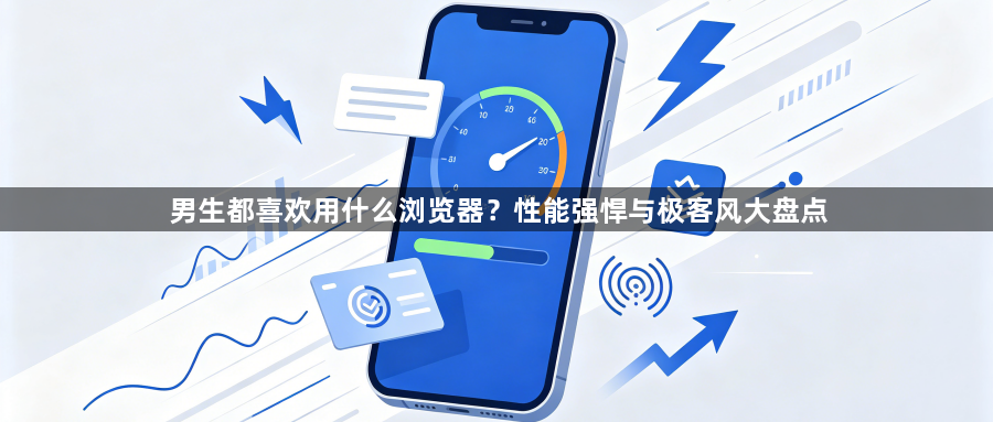 男生都喜欢用什么浏览器?性能强悍与极客风大盘点1