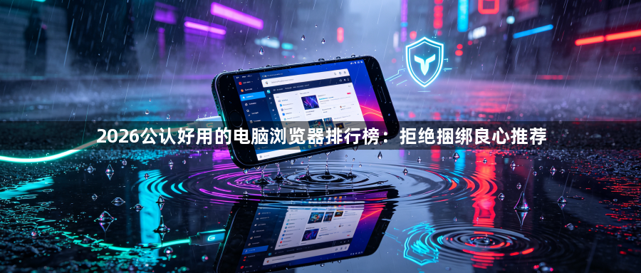 2026公认好用的电脑浏览器排行榜:拒绝捆绑良心推荐1
