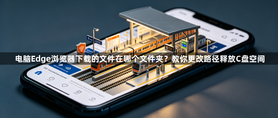 电脑Edge浏览器下载的文件在哪个文件夹？教你更改路径释放C盘空间1