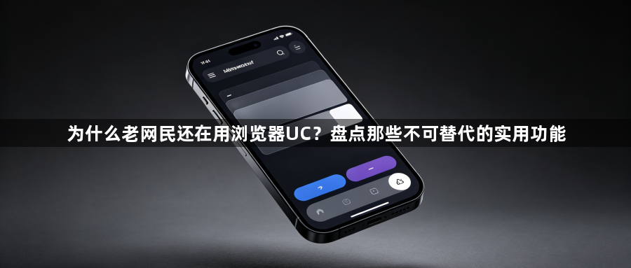 为什么老网民还在用浏览器UC?盘点那些不可替代的实用功能1
